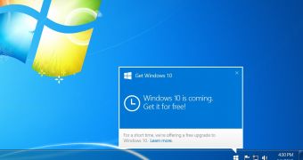 The Get Windows 10 app was launched in June 2015