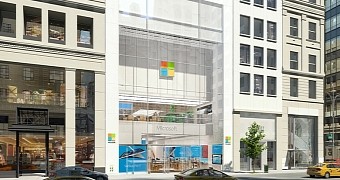 Microsoft flagship store in New York