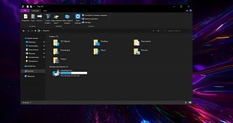 File Explorer on Windows 10