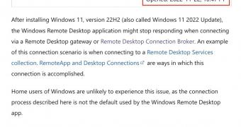 Microsoft Fixes Windows 11 Remote Desktop Bug