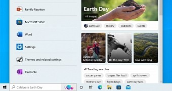 The new search highlights feature