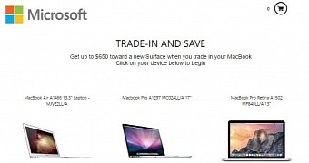 Microsoft offering up to $650 for used MacBooks