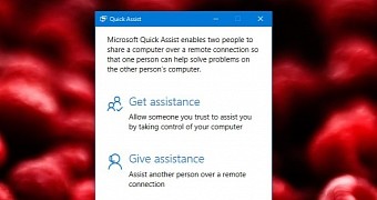 Quick Assist in Windows 10 Anniversary Update