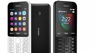 Microsoft Intros Nokia 222 and Nokia 222 Dual SIM Feature Phones for Only $37