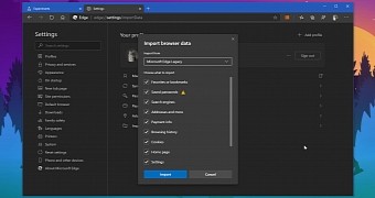 Importing data from Edge legacy
