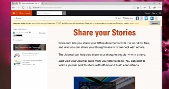 Docs.com will go dark completely in December