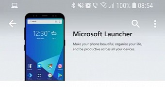 New Microsoft Launcher version available for download