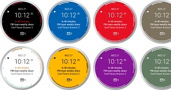Outlook face for Android Wear