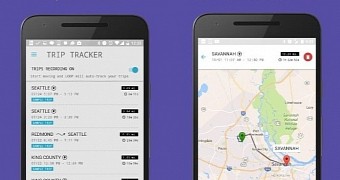 Trip Tracker on Android