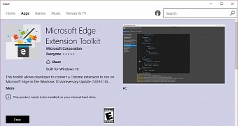 Microsoft Launches App to Convert Chrome Extensions to Windows 10 Edge Browser