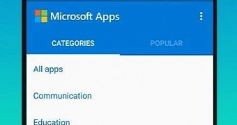 Microsoft Apps on Android