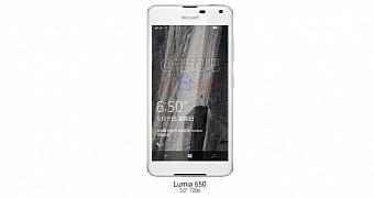 lumia 650 in white