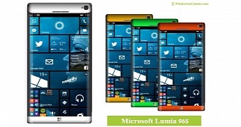 Microsoft Lumia 965 Concept Boasts Edge Display, QWERTY Keypad, Windows 11