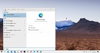 Edge is offered as Microsoft's recommended browser on Windows 10
