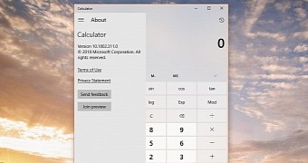 Preview option in Calculator app