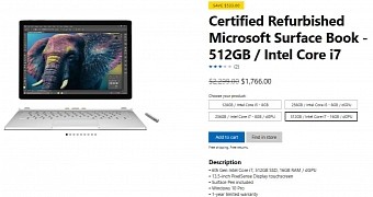 Huge discounts on refurbished Microsoft Surface Book