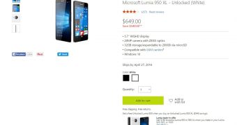 Microsoft Lumia 950 XL deal
