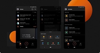 Dark mode in Office for Android