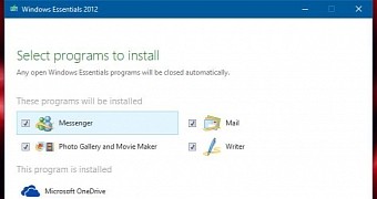 Windows Essentials 2012 installer