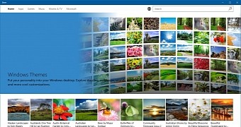 Windows 10 themes in the Windows Store