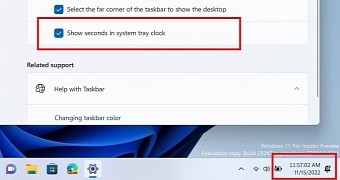 The new setting in Windows 11