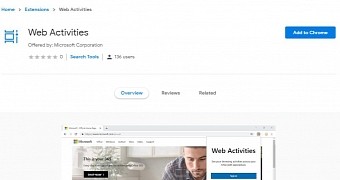 The new extension in the Chrome web store