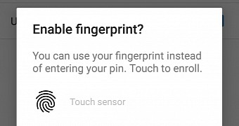 Fingerprint unlocking in OneDrive for Android