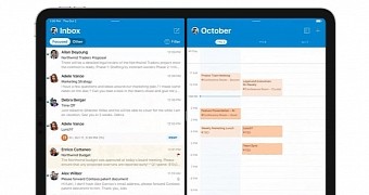 Outlook app on iPadOS
