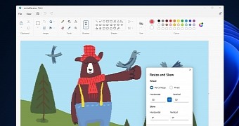 The new Microsoft Paint app