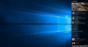 The new Action Center in Windows 10 Anniversary Update