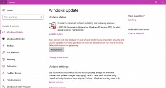 Microsoft now emphasizing the risks of unpatched systems in Windows Update