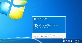 This update enables the infamous Get Windows 10 app