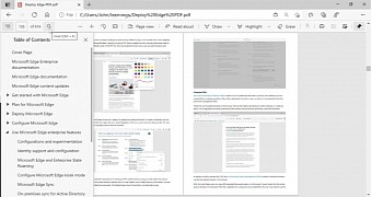 Microsoft Edge, the best PDF app around