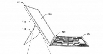 The new kickstand mechanism detailed in Microsoft's patent