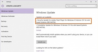 The patch has already landed on Windows 10 systems