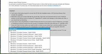 Windows 10 ISOs for Windows insiders