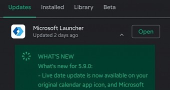 Microsoft Launcher 5.9 changelog
