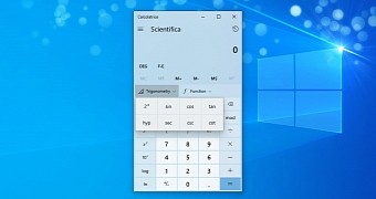 Updated Windows 10 Calculator app