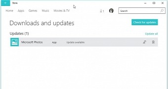Windows 10 Photos app update