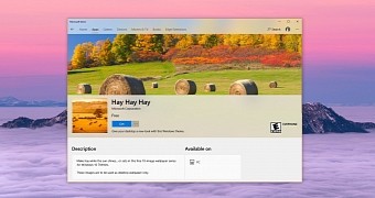 The new wallpaper pack on the Microsoft Store