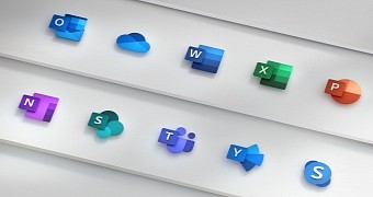 The new Microsoft Office icons
