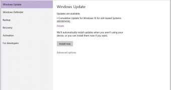 Microsoft Releases the Third Cumulative Update for Windows 10