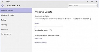 As usual, the new update is available via Windows Update