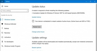 New Windows 10 cumulative update available for 1607 users