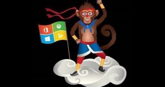 This is the new Windows ninja monkey