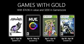 April's Games with Gold titles