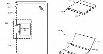 The patent describes a foldable phone project