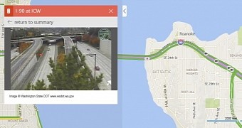 Traffic cameras in Bing Maps