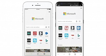 Microsoft Edge for mobile devices