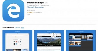 Microsoft Edge for iPad